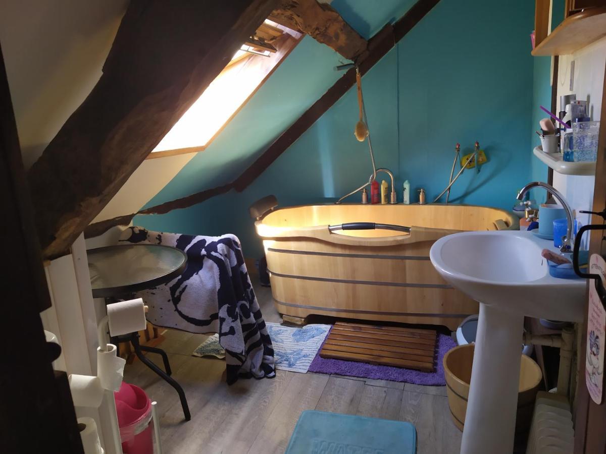 Maison En Granit Bleue Lanhelin Luaran gambar